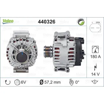 Alternateur VALEO 440326