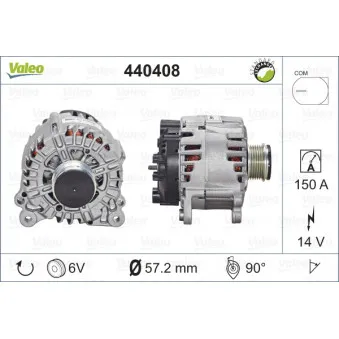 Alternateur VALEO 440408