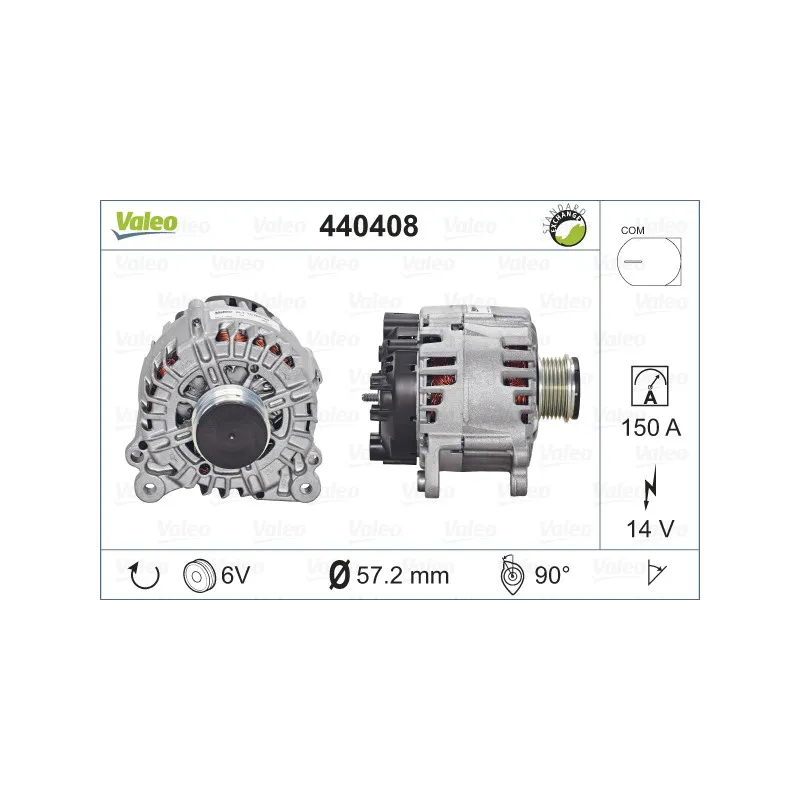 Alternateur VALEO 440408