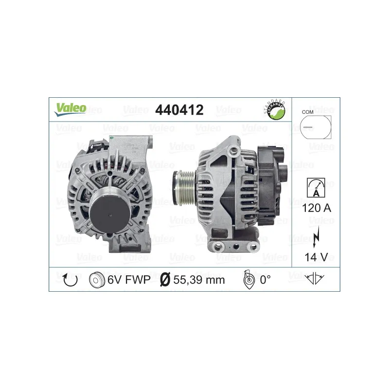 Alternateur VALEO 440412