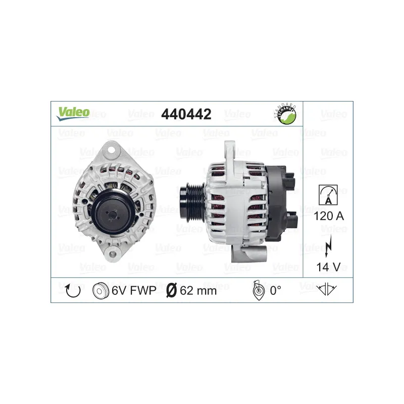 Alternateur VALEO 440442