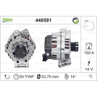 Alternateur VALEO 440581