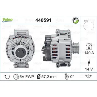 Alternateur VALEO 440591