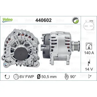 Alternateur VALEO 440602