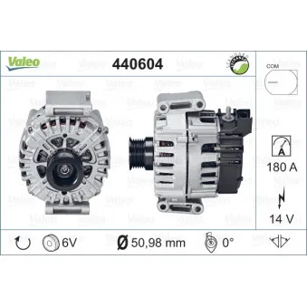 Alternateur VALEO 440604