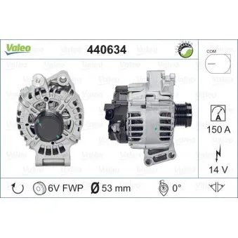 Alternateur VALEO 440634