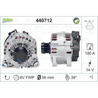 Alternateur VALEO 440712