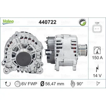 Alternateur VALEO 440722