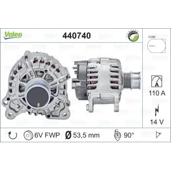 Alternateur VALEO 440740