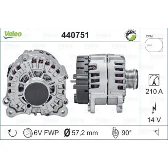 Alternateur VALEO 440751