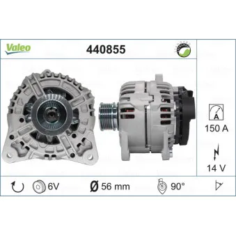 Alternateur VALEO 440855
