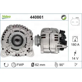 Alternateur VALEO 440861