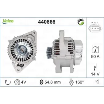 Alternateur VALEO 440866