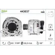 Alternateur VALEO 443037 - Visuel 1