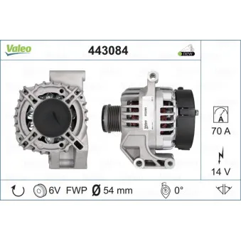 Alternateur VALEO 443084