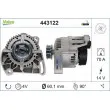 Alternateur VALEO 443122 - Visuel 1