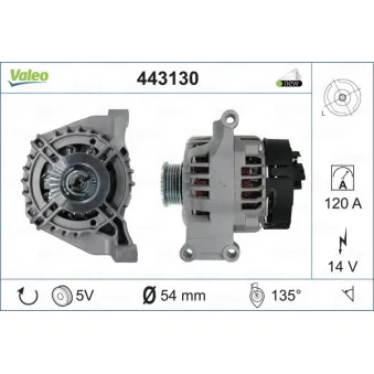 Alternateur VALEO 443130