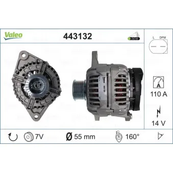 Alternateur VALEO 443132