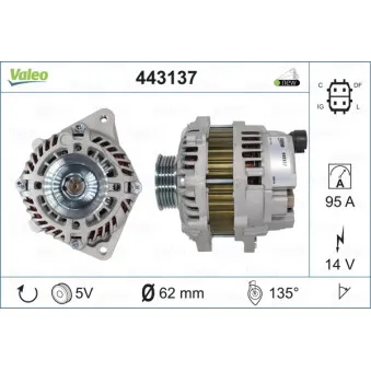 Alternateur VALEO 443137