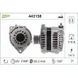 Alternateur VALEO 443158 - Visuel 1