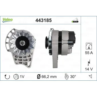 Alternateur VALEO 443185