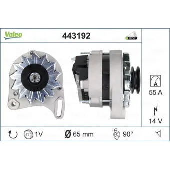 Alternateur VALEO 443192