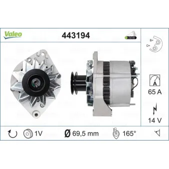 Alternateur VALEO 443194