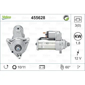 Démarreur VALEO 455628