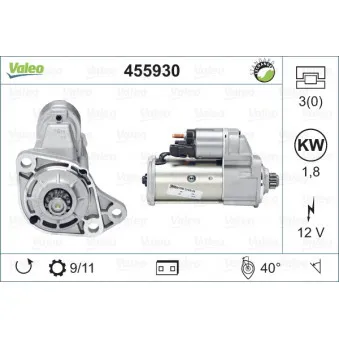 Démarreur VALEO 455930