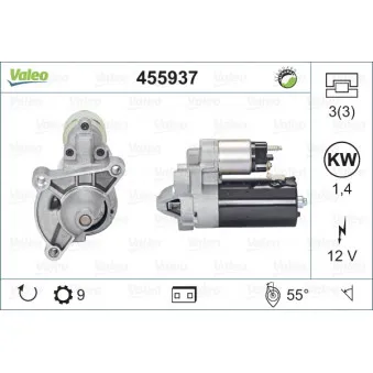 Démarreur VALEO 455937