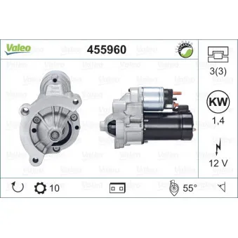 Démarreur VALEO 455960