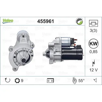 Démarreur VALEO 455961
