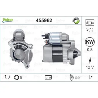 Démarreur VALEO 455962