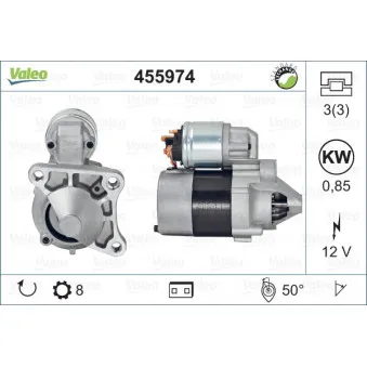 Démarreur VALEO 455974