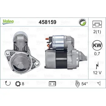 Démarreur VALEO 458159