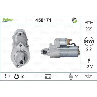 Démarreur VALEO 458171