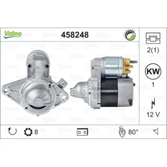 Démarreur VALEO 458248