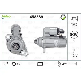 Démarreur VALEO 458389