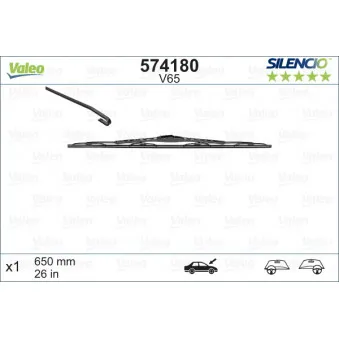 Balai d'essuie-glace VALEO 574180