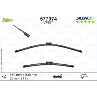 Kit balais d'essuie-glace VALEO 577974