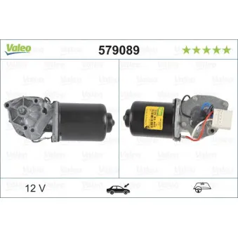 Moteur d'essuie-glace VALEO 579089
