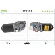 Moteur d'essuie-glace VALEO 579101 - Visuel 1