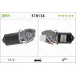 Moteur d'essuie-glace VALEO 579138 - Visuel 1