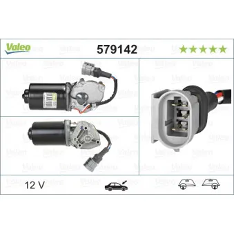 Moteur d'essuie-glace VALEO 579142