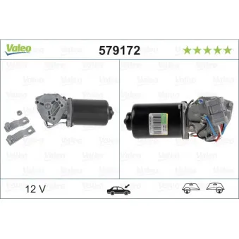 Moteur d'essuie-glace VALEO 579172