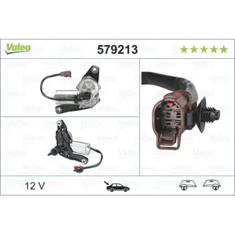 Moteur d'essuie-glace VALEO 579213