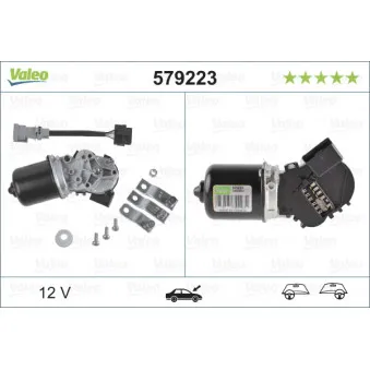 Moteur d'essuie-glace VALEO 579223