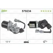 Moteur d'essuie-glace VALEO 579234 - Visuel 1