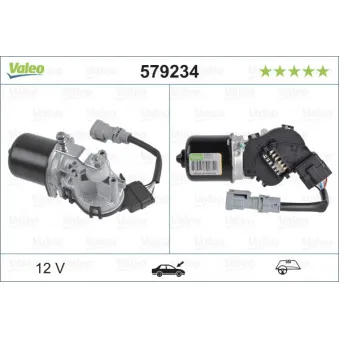 Moteur d'essuie-glace VALEO 579234