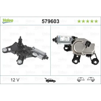 Moteur d'essuie-glace VALEO 579603